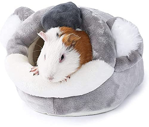JanYoo Kleintierhöhle für Chinchilla, Igel, Meerschweinchen, Käfigzubehör, Spielzeug, für Bartagame, Hamster, Frettchen, Ratte