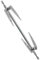 Housoutil - Friggitrice ad aria in acciaio inox per carne di maiale, accessorio di ricambio per friggitrice ad aria, forchetta per carne di pesce, forchetta per barbecue, casa, cucina all'aperto