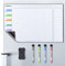 POPRUN Planificador Semanal Magnetico para Nevera, Pizarra Calendario Familiar Semanal Frigorifico, A3 Organizador Calendario semanal, Planificador de Menú, Limpiable, 43×28 cm - en Español