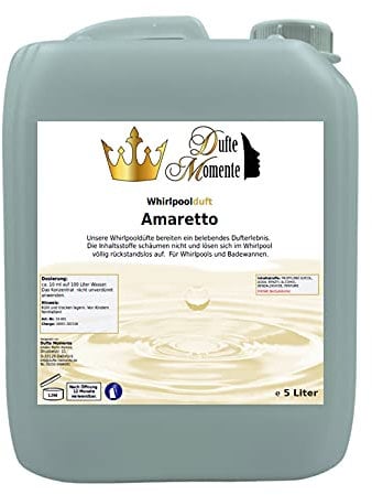 Whirlpool Duft Amaretto in gewohnter Premiumqualität von Dufte Momente (5 Liter)