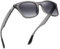 wearPro Polarisierte-Eckig-Sonnenbrille-für-Herren-Damen UV400-Schutz Polarisiert Sonnenbrillen Retro Vintage Stil Fahrradbrille Rechteckig Sunglasses für Fahren Sport(Grau)