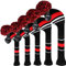 Scott Edward Copritesta da Golf in Legno, 5 Pezzi, Copri Driver, 1 Legno da Fairway * 2 ibridi (UT) * 2