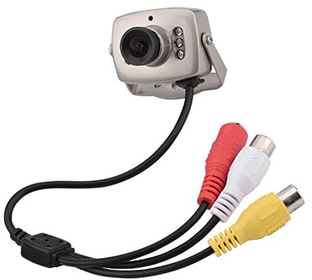Überwachungskamera Spionagekamera Wired 6Led Wired Cmos CCTV-Überwachungskamera Nachtsicht Digitale Videokamera Pal (PAL-Format (beschriftet und versendet))