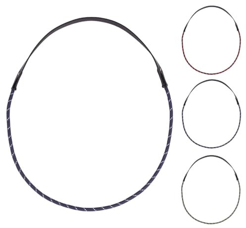 NETPROSHOP Halsseil zum Reiten ohne Zaumzeug oder als Schmuck Zügel Gr. Shetty bis Full, Groesse:Cob, Farbe:Dunkelblau