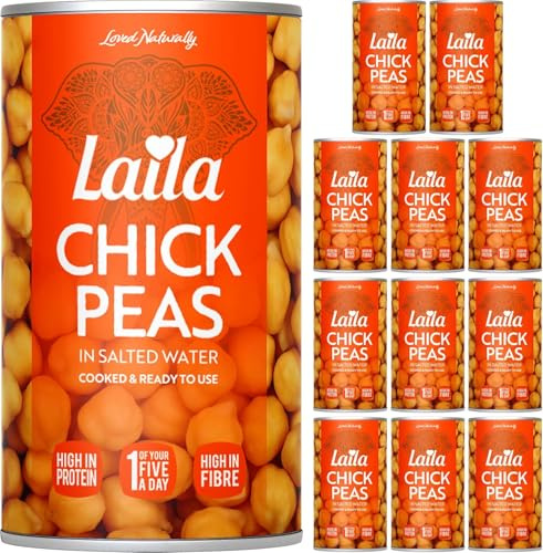 Laila Chickpeas in Salted Water 400g (Case of 12)