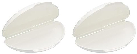 KitchenCraft Molde para Microondas de Tortillas Plástico 21 x 15 cm (Paquete de 2)