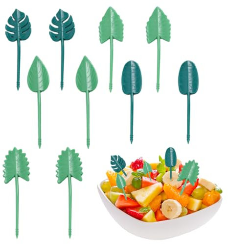 VBKITW 20pcs Selección de comida para mascotas para niños, divertida selección de bento para comer quisquillosos, palillos de dientes dulces para alimentos de frutas, accesorios para lonchera