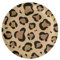 PD-Party 7130002 Fröhlich Partei Platten | Speziell Thema | Tisch Dekoration – Leopard, Pack von 8, Mehrfarben, 22.6cm Länge x 22.6cm Breite x 1.6cm Höhe