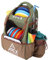 Apex Outdoors Discgolftasche, Discgolf-Rucksack mit 21+ Disc-Kapazität, langlebige und leichte Frisbee-Golftaschen mit Mehreren Aufbewahrungstaschen