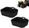 Forros de silicona para freidora de aire, 2 forros de silicona reutilizables para freidora de aire resistentes al aceite y al agua, accesorios para freidora de aire Tefal Easy Fry 5.2L/3.1L, Tower