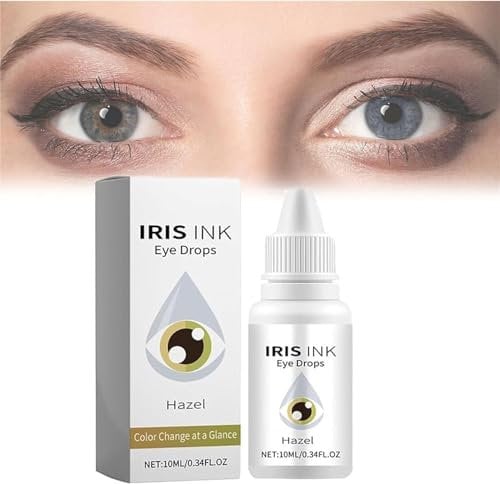 Zakdavi Irisink Pro Eye Drops,Eye Color Changing Eye Drops,Irisink Eye Drops,Fancy Drops Change Your Eye Color,Change Eye Color Drops,Natural Eye Drops,Lighten & Brighten Your Eye Color (Brown)