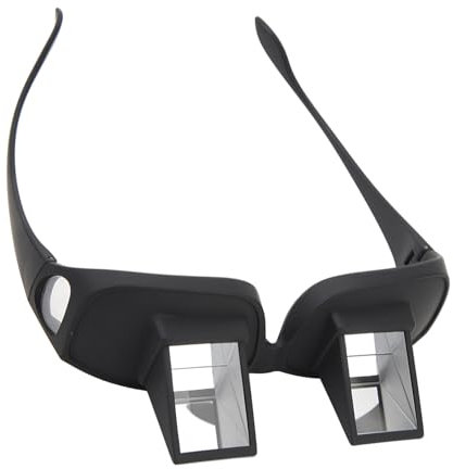 VELATEMOR Lazy Glasses, Optisches Glas, 90 Grad Horizontale HD-Bettprisma-Brille, Verbesserte Visuelle Klarheit Zum Lesen und Fernsehen Im Liegen