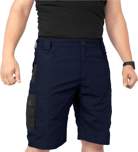 ACE Schakal Cargo-Hose kurz - Einsatz-Shorts mit Stretch-Bund für Männer - Taktische Outdoor-Hosen für Herren