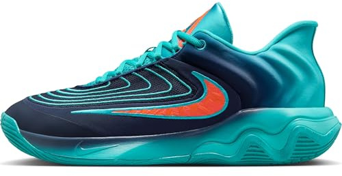 Nike Giannis Immortality 4 Basketballschuh, Scarpe da Basket Uomo, Dusty Cactus Bright Crimson Obsidian, 46 EU