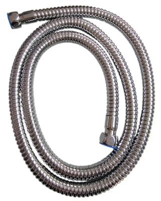 Wittigsthal Brauseschlauch für Drucklose Badeöfen – 1500 mm – Spezialschlauch für Niederdruck-Systeme, Hitzebeständig, Druckentlastet, Sicherer Anschluss für Badeofen-Wasserauslass