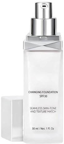 Vima Changing Foundation, Foundation Color Changing, Vima Color Changing Foundation, Vima Magic Skin Changing Foundation, Makeup Vima Changing Foundation für alle Hauttypen (1Stück, 30ml)