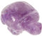 Cabilock Amethyst-schildkröten-Ornament Schreibtisch-Tier-Statue Schildkrötenstatue Für Heimtextilien DIY-schildkrötenstatue Wohndekoration Tierskulptur Selber Machen Hausskulptur Kristall