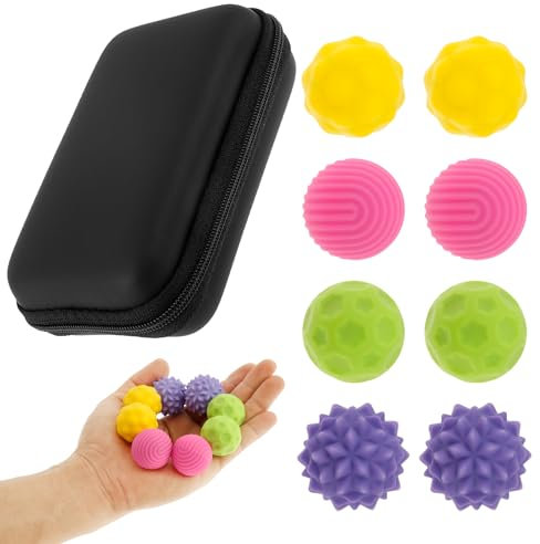 Magnetic Balls Toy Silent Stress Relief Sensory Toy Silicone Magnetic Ball Magnetic Sensory Ball Toy Sensory Magnet Balls Fun Textures Gadgets for Autism ADHD Anxiety Adult Kid (multi)