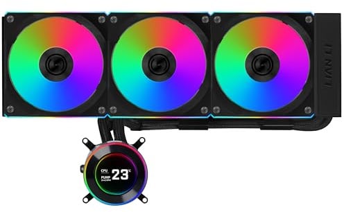 Lian Li HydroShift II LCD-C 360R All In One CPU Cooler 360mm - Black