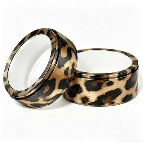 Yiko 2 Stück Ring Cover Kompatibel mit Oura Ring Gen 4/4 Ceramic/Gen 3 Horizon/Heritage/Ultrahuman Schutz, Abriebfestes Elastisches Silikon Schutzhülle für Protector (Leopard Print, M(Size10–13))
