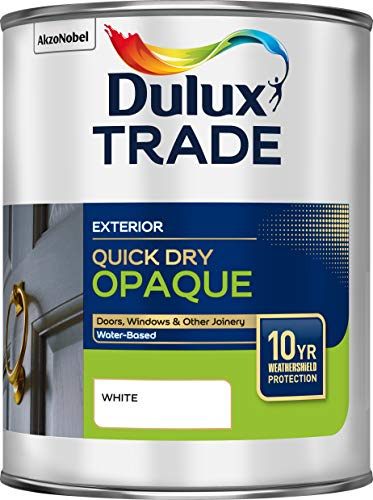 Dulux Trade Weathershield Aquatech Opaque White 1L
