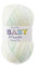 James Brett Baby Marble DK Knitting Yarn Soft Double Knit Wool 100g Ball (Lemon Green & White - BM4)