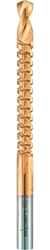 alpen 72100011100 HSS Universal-Fräsbohrer, TiN beschichtet, Ø 8 mm