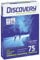 DISCOVERY 834279A75S Kopierpapier, A4, holzfrei, 75g/qm, 2-fach gelocht, 500 Blatt, weiß