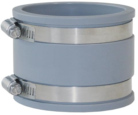- Raccord PVC évacuation First Plast - Raccord d'attente droit multi-matériaux Ø100 à 112mm