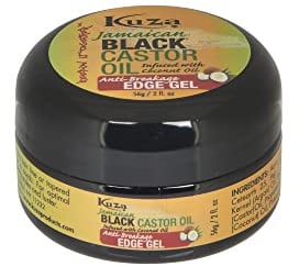 Kuza Naturals Jamaican Black Castor Oil Anti-Breakage Edge Control Gel 56gm/2oz