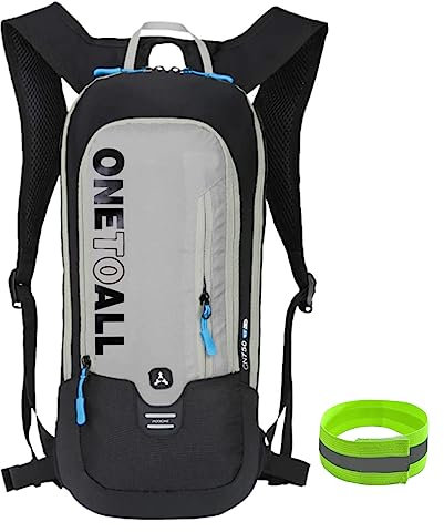 LOCAL LION Fahrradrucksack Skirucksack klein für Damen Herren 6L Ultraleicht wasserdicht zum Skifahren Radsport Camping