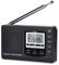 Songway Vollband AM/FM/SW DSP Radio Stereo Lautsprecher LCD Display Wecker Sleep Timer Pocket Radio Digitale Demodulation Bester Empfang mit Teleskopantenne (Black)