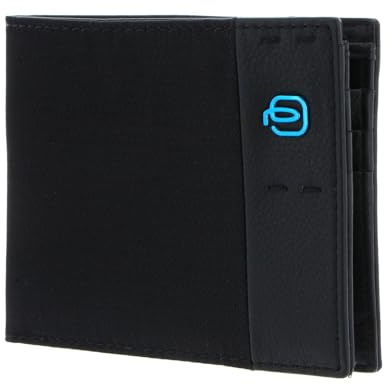 Portafogli Porta ID rimovibile P15 Plus Piquadro CHEV NERO