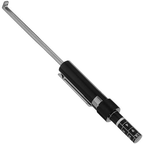 Homoyoyo 1pc Brake Pad Thickness Gauge and Tire Tread Depth Measuring Tool and Accurate Ruler for Car Maintenance Easy to Use Brake Pad Tester for Vehicle Safety