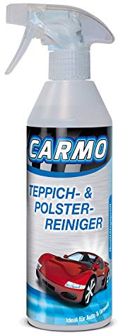 1x CARMO Teppich- und Polsterreiniger | Textilreiniger | Alcantarareiniger | Reinigungsschaum | Materialschonend und Fleckenfrei | 500ml