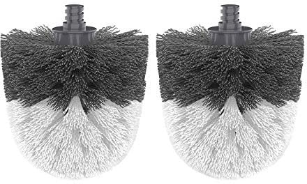 MR.SIGA Lot de 2 Têtes de Rechange Brosse WC, Têtes de Remplacement pour Brosse de Toilette, Têtes de Brosse Toilette