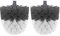 MR.SIGA Lot de 2 Têtes de Rechange Brosse WC, Têtes de Remplacement pour Brosse de Toilette, Têtes de Brosse Toilette