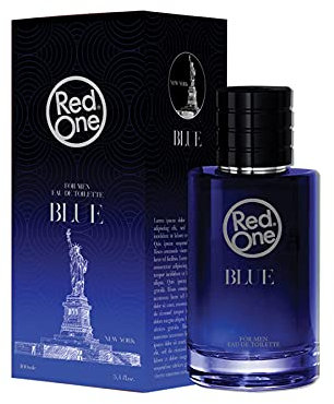 Redone Eau De Toilette BLUE 100ml | Herren Parfüm | Einzigartiger Duft | Vaporisateur/Spray Herrenduft | EDT MEN | Würzig-frischer Duft Männer | Körper Spray | Barber Duft spray