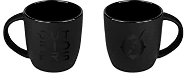 Outriders Tasse Symbol schwarz