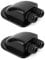 QWORK 2 Pcs IP68 Solar Cable Entry Gland Waterproof ABS Solar Double Cable Entry Dual Cable Entry Housing for Solar Panels of RV, Caravan and Marine, Black
