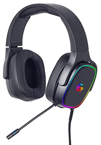 GEMBIRD AURICULARES GAMING SONIDO ENVOLVENTE 7.1 USB CON RETROILUMINACIÓN RGB