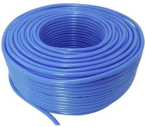 TRU COMPONENTS Druckluftschlauch PU6X4 Polyurethan Blau Innendurchmesser: 4 mm 10 bar 100 m