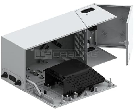 WP Europe Kabellose Router, Modems, Modell Box Ottico IP65 per 48 SC Grigio