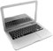 Qcwwy -Taschen-Laptop-Spiegel, 6,5 x 9,5 cm, Polyethylen, Make-up-Spiegel mit leichtem, kompaktem Design, Tischspiegel, für Zuhause oder Reisen, Make-up-Dekoration ( ),