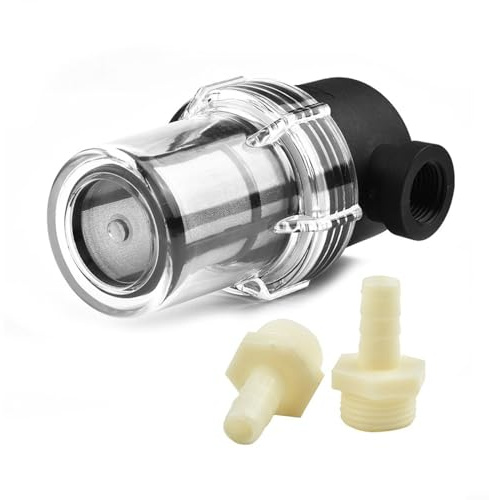 Beer Inline Filter 150 Micrometre 150/100 Mesh Home Brewing Hose Barb In-Line Strainer Water And Beer Filtering