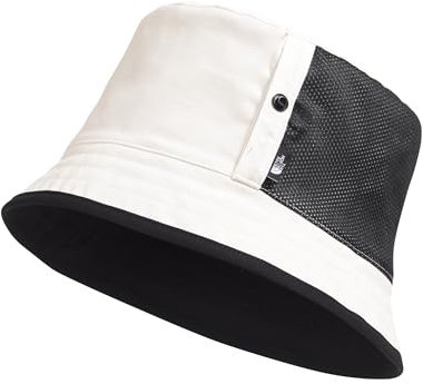 The North Face NF0A7WGYROU Class V Reversible Bucket HAT Hat Herren White Dune/TNF Black Größe SM
