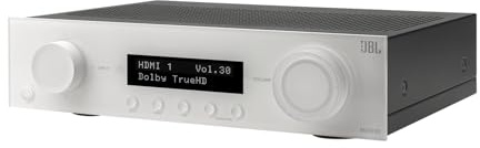 JBL MA510 5.2 Channel (75 Watt x 5) 8K AV Receiver (White)
