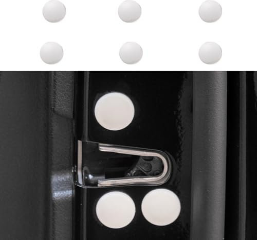 SZMBHSD Cache de Protection de vis de portière de Voiture Compatible pour Peugeot 2008 3008 4008 5008, Capuchon de Protection de vis de portière de Voiture Couvercle de Boulon antirouille