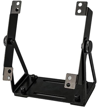 sporful PC Case External Cooling Fan Bracket, 120mm/140mm Fan Mount, Multifunctional Iron Bracket for Enhanced Airflow- Black