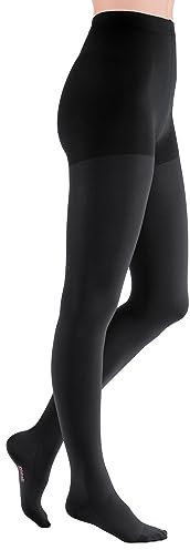 Kompressionsstrümpfe mediven comfort - AT Strumpfhose / KKL2 / VI / schwarz / geschl. Spitze / normal / ohne Haftband